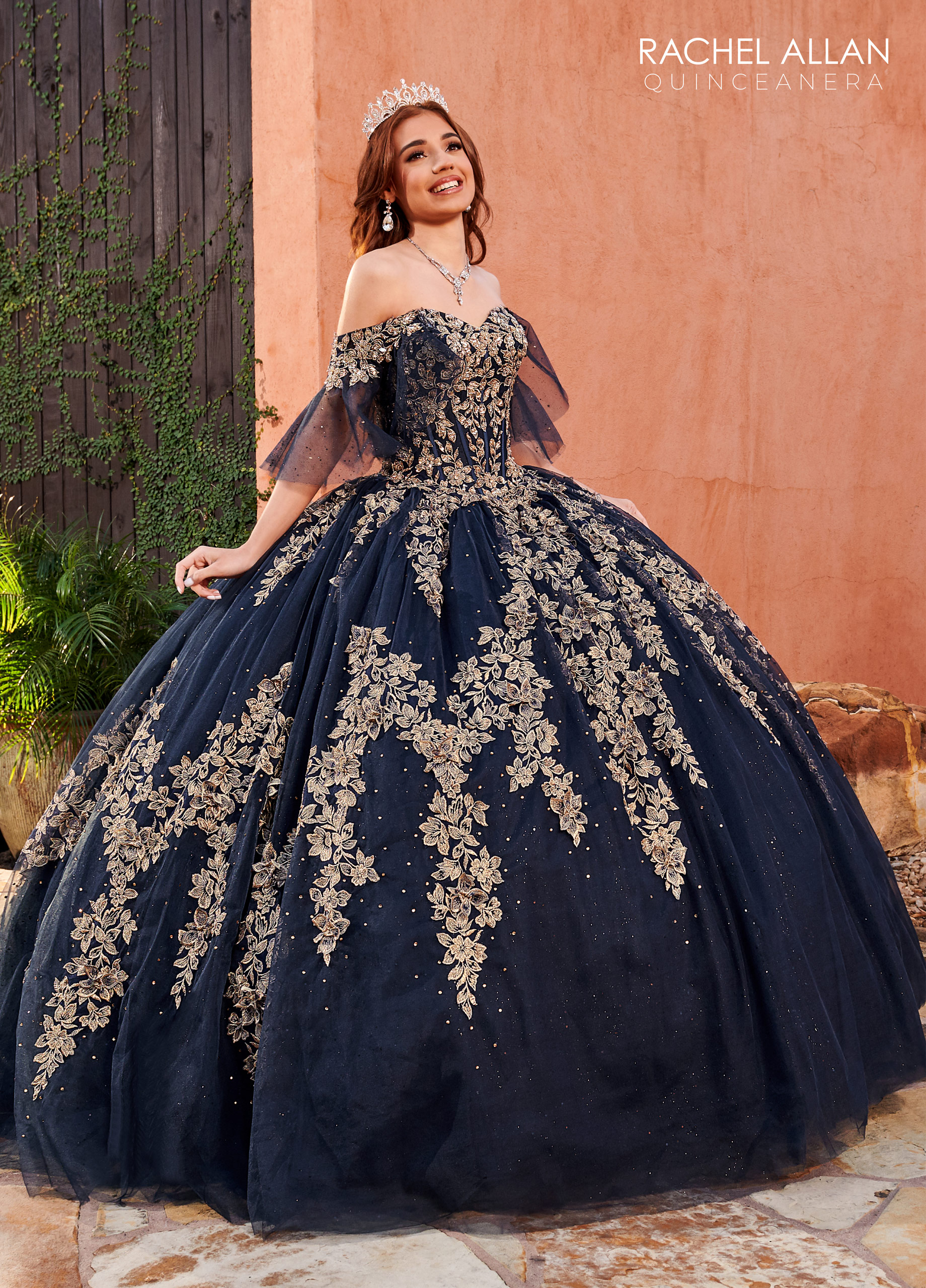 Sweetheart Ball Gowns Carmina Quinceanera Gowns in Color | Style - RQ1115