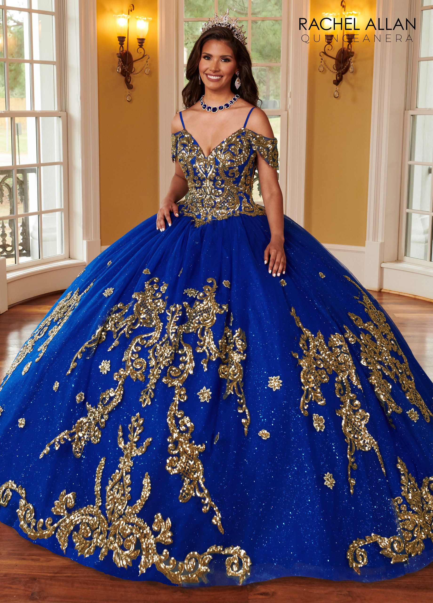 Sweetheart Ball Gowns La Reina Quinceanera Gowns in Color | Style - RQ2164